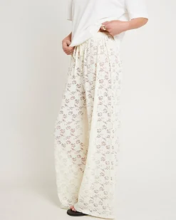 Jasmine Lace Relaxed Pants