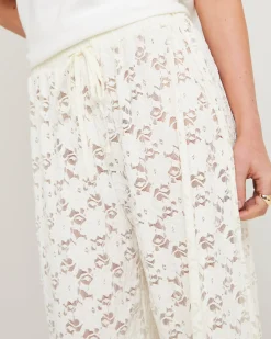 Jasmine Lace Relaxed Pants