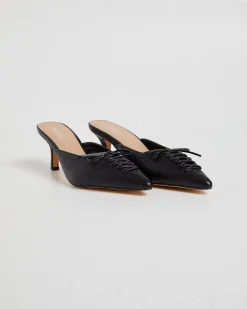 Jealous Black Smooth Heels