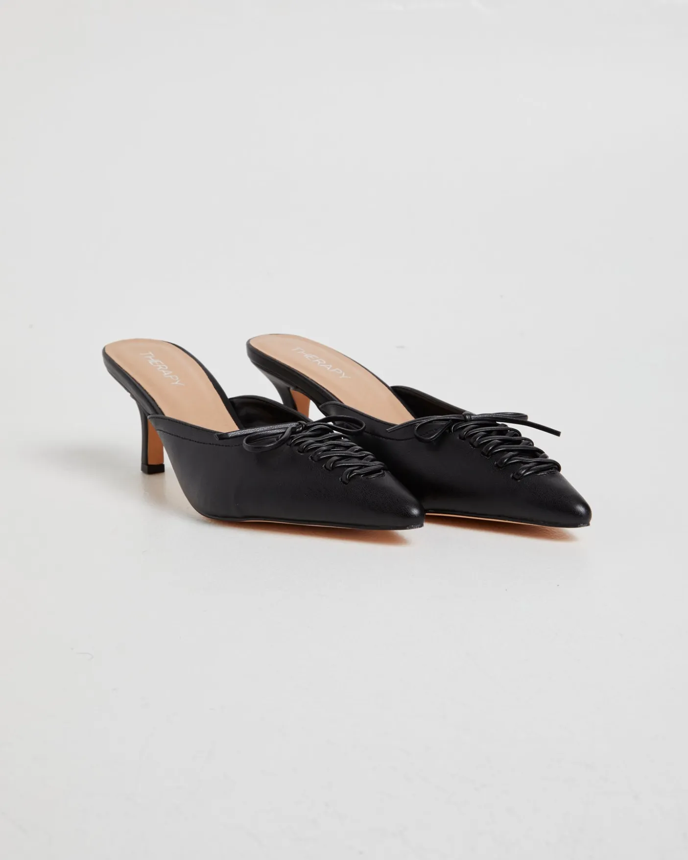 Jealous Black Smooth Heels