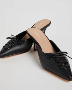 Jealous Black Smooth Heels