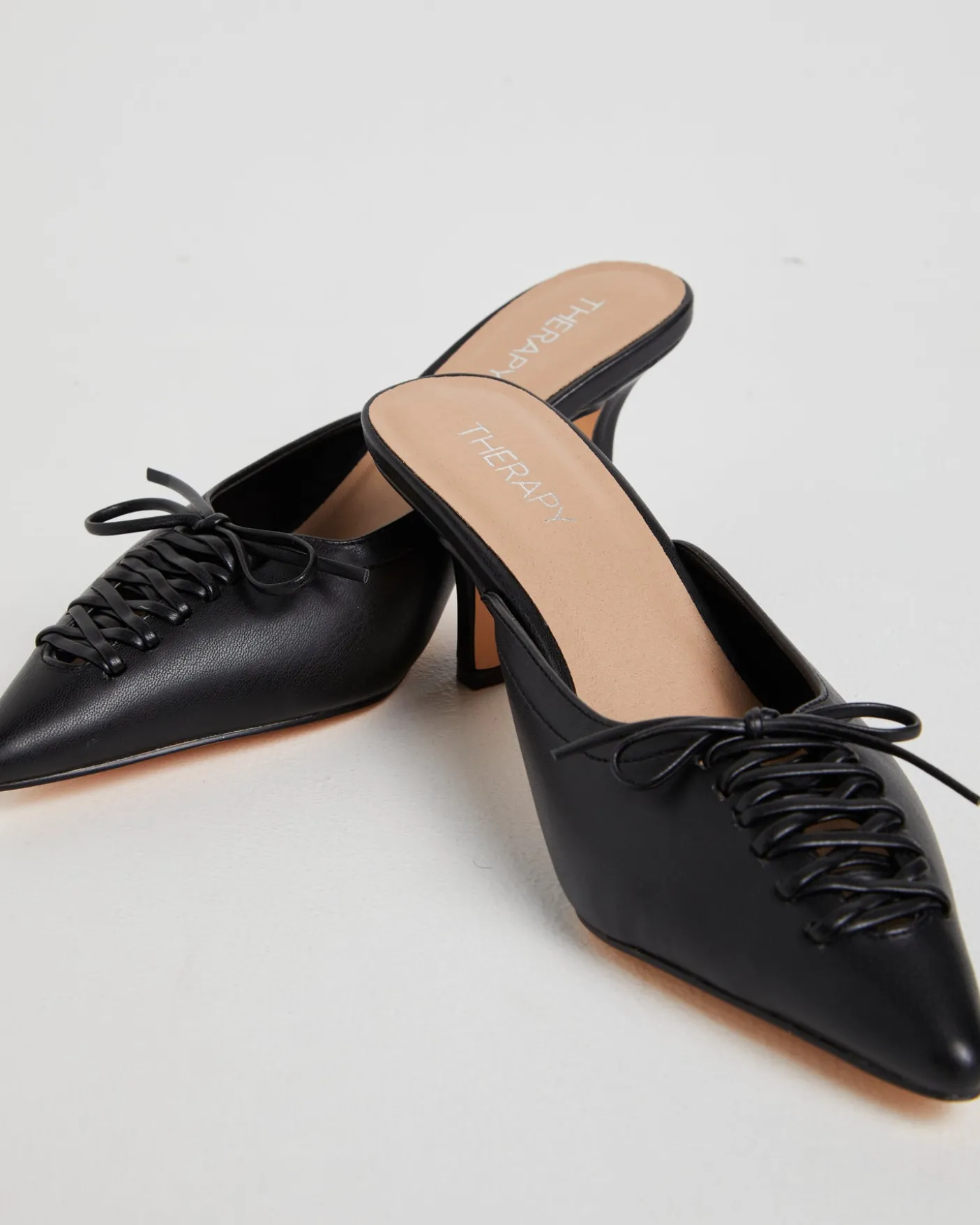 Jealous Black Smooth Heels