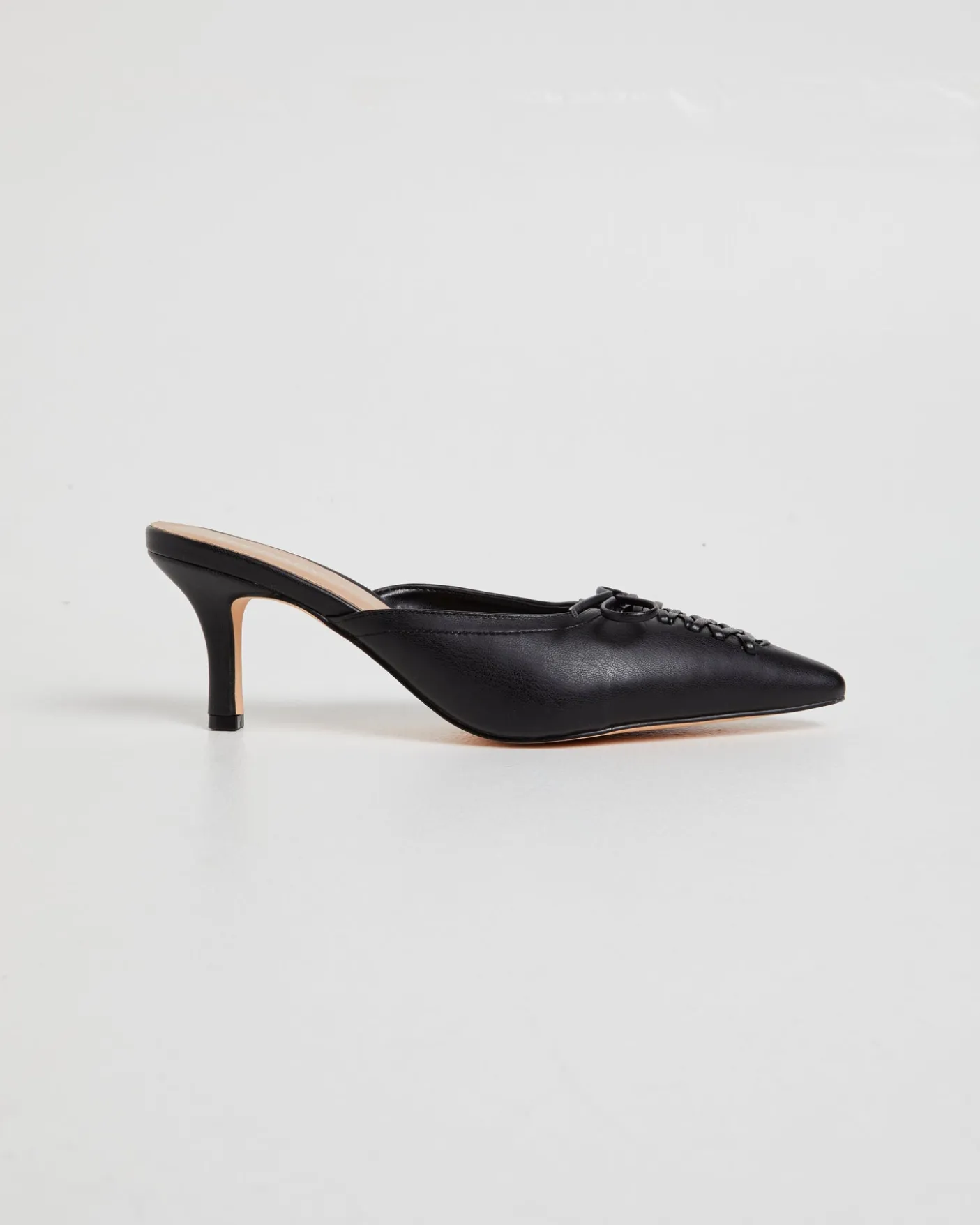 Jealous Black Smooth Heels