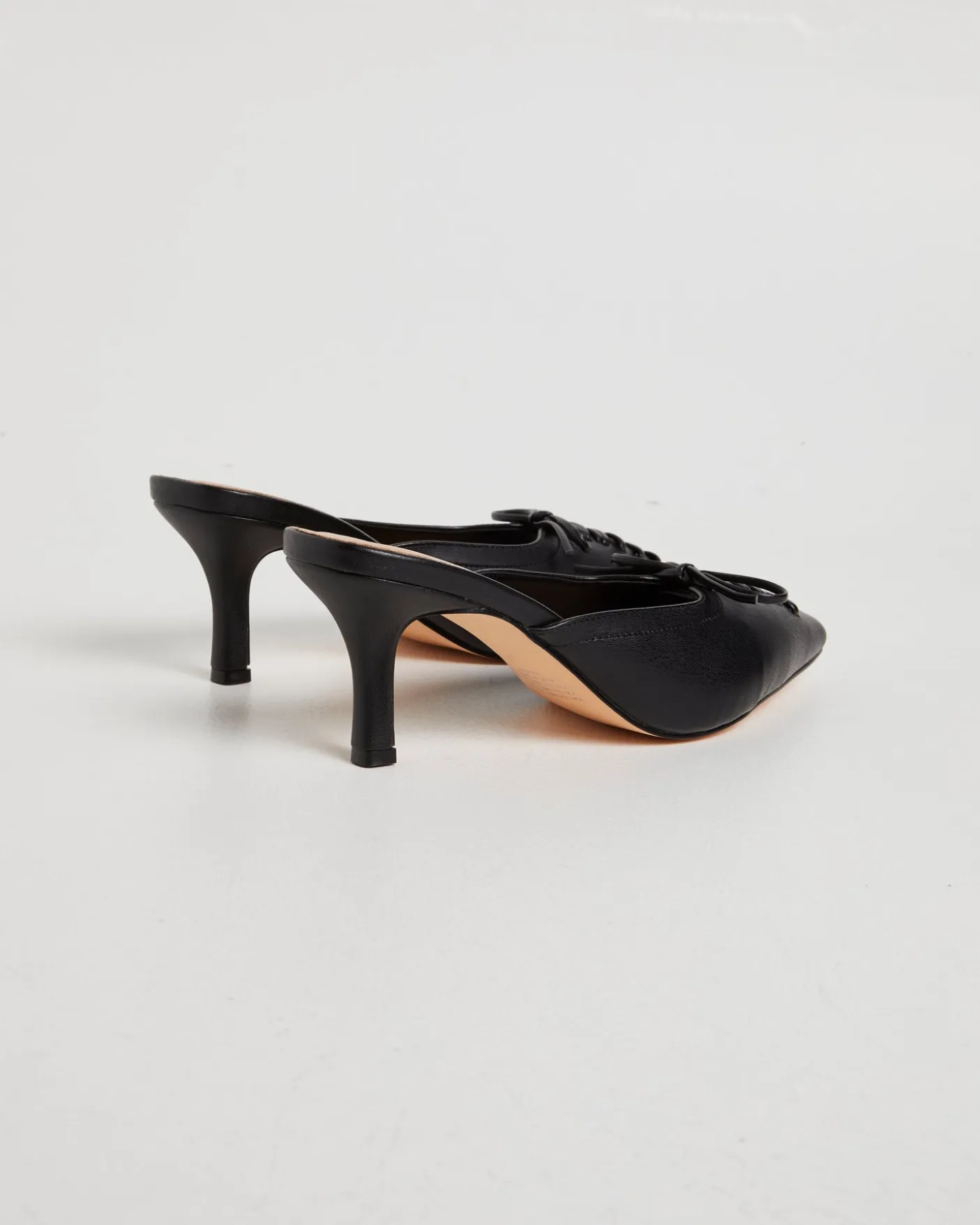 Jealous Black Smooth Heels