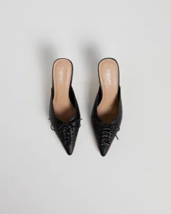 Jealous Black Smooth Heels