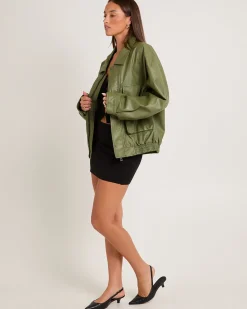 Jen Oversized Patch Pocket Jacket