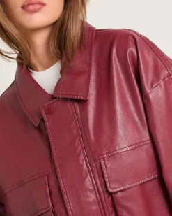 Jen Oversized Patch Pocket Jacket