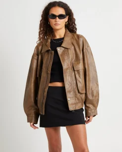 Jen Oversized Patch Pocket Jacket