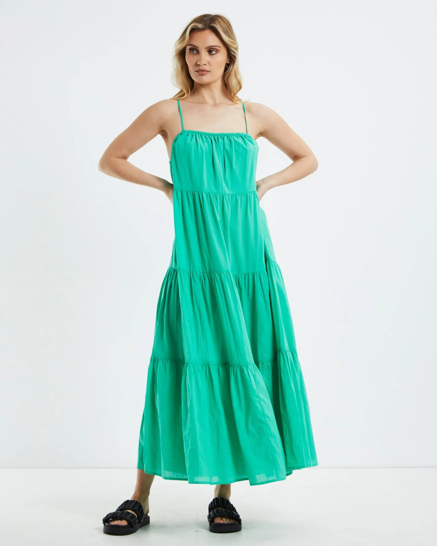 Jenna Maxi Dress Green