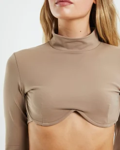 Jennifer Underwire Crop Top