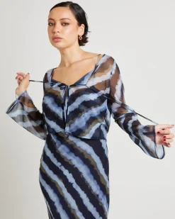 Jinti Tie Dye Layer Top