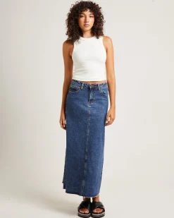 Jonesy Recut Singlet in Coconut