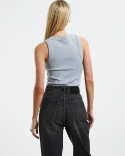 Jonesy Singlet Grey Marle