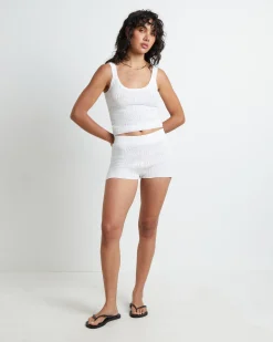Josefina Shorts in White