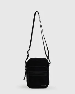 Kai Cord Side Bag in Black