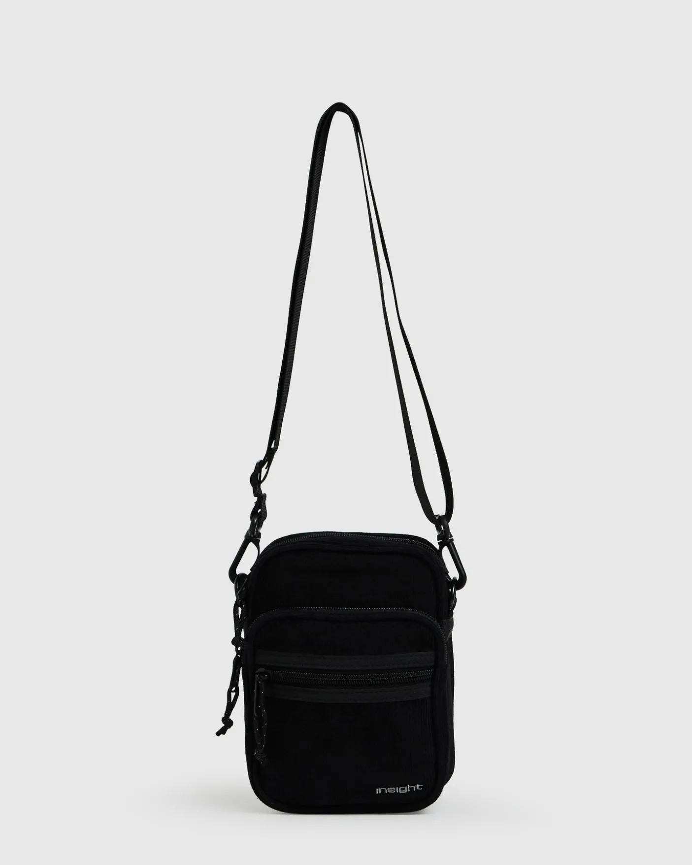 Kai Cord Side Bag in Black