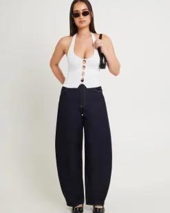 Kaia Keyhole Halter Top