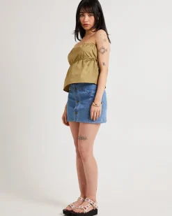 Kansas Denim Mini Skirt