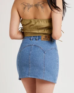 Kansas Denim Mini Skirt