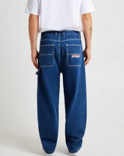 Kay Embroided Wide Leg Denim Pants