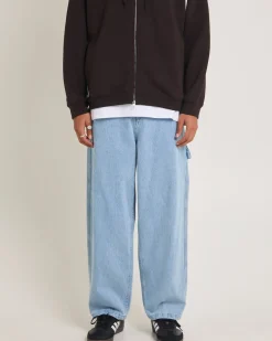 Kay Embroided Wide Leg Denim Pants