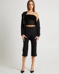 Kaylee Mesh Ruffle Top