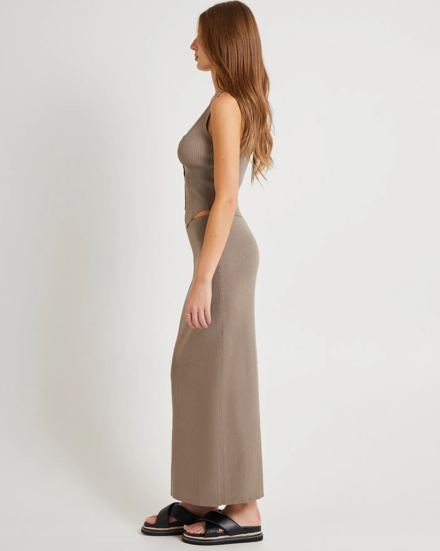 Kelse Knitted Button Vest