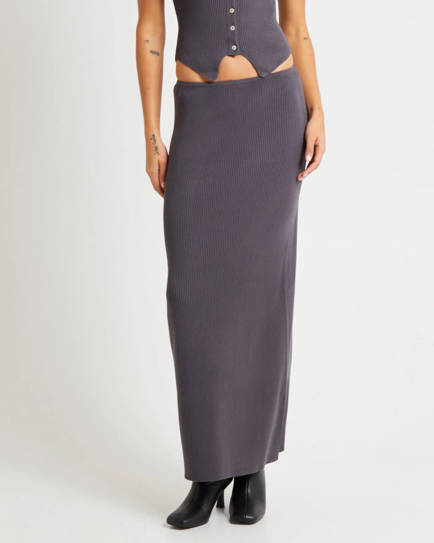 Kelse Knitted Maxi Skirt