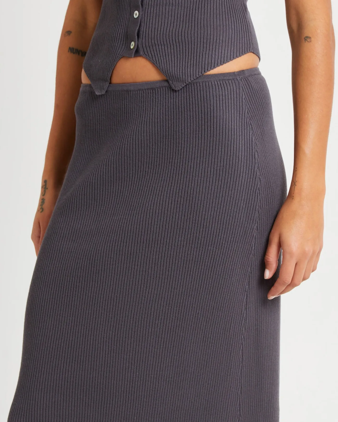 Kelse Knitted Maxi Skirt