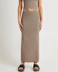 Kelse Knitted Maxi Skirt