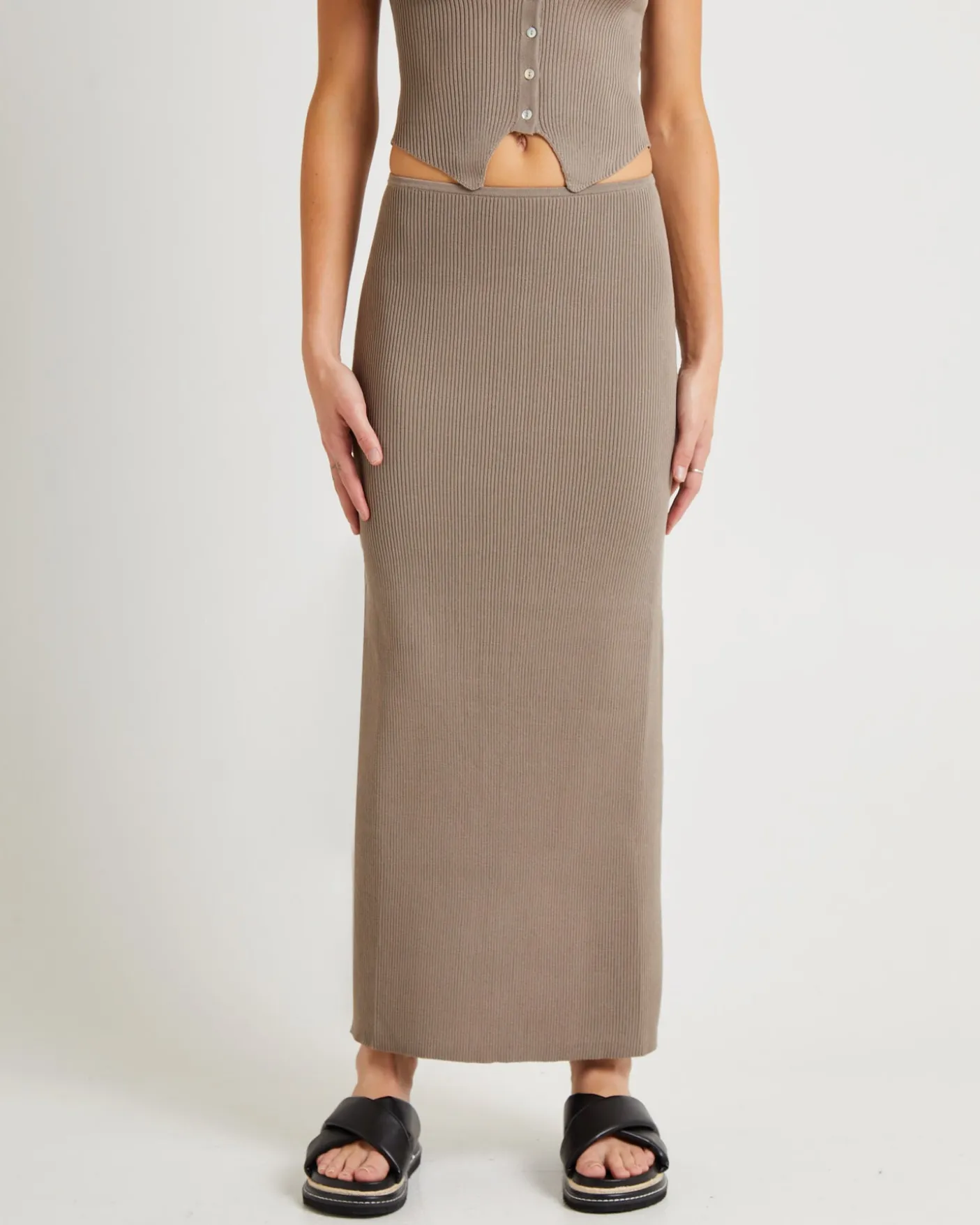 Kelse Knitted Maxi Skirt