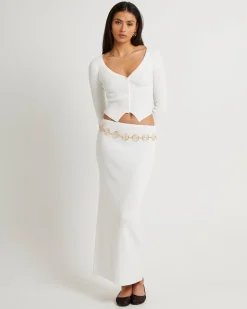 Kelse Knitted Maxi Skirt