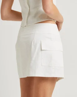 Kendra Split Mini Skirt