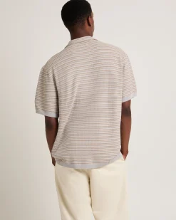 Keslo Striped Knitted Shirt