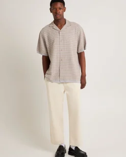 Keslo Striped Knitted Shirt