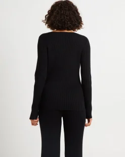 Kiah Long Sleeve Knit Top
