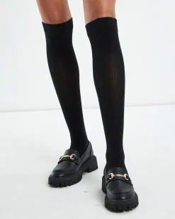 Knee High Socks Black