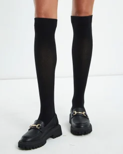 Knee High Socks Black