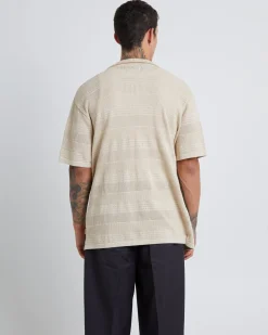 Knitted Short Sleeve Resort Shirt