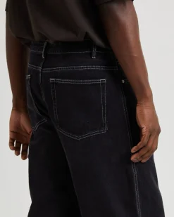 Knocker Contrast Stitch Denim Jeans