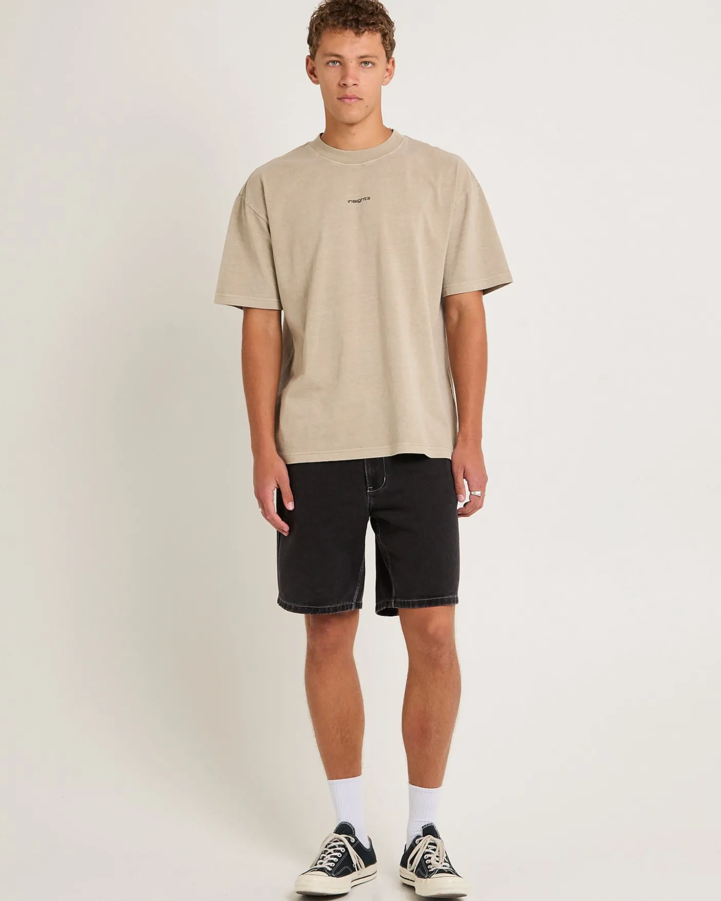 Knocker Contrast Vintage Denim Shorts