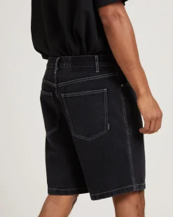 Knocker Contrast Vintage Denim Shorts