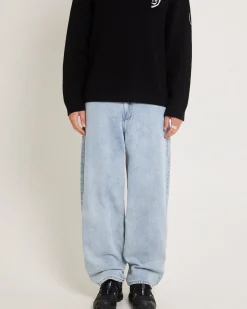 Knocker Wide Leg Denim Jeans