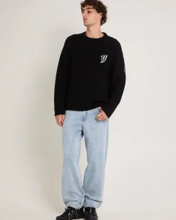 Knocker Wide Leg Denim Jeans
