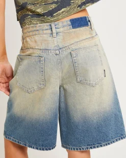 Kourtney Longline Denim Jorts