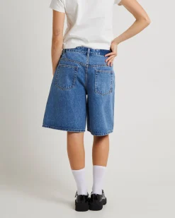 Kourtney Longline Denim Jorts