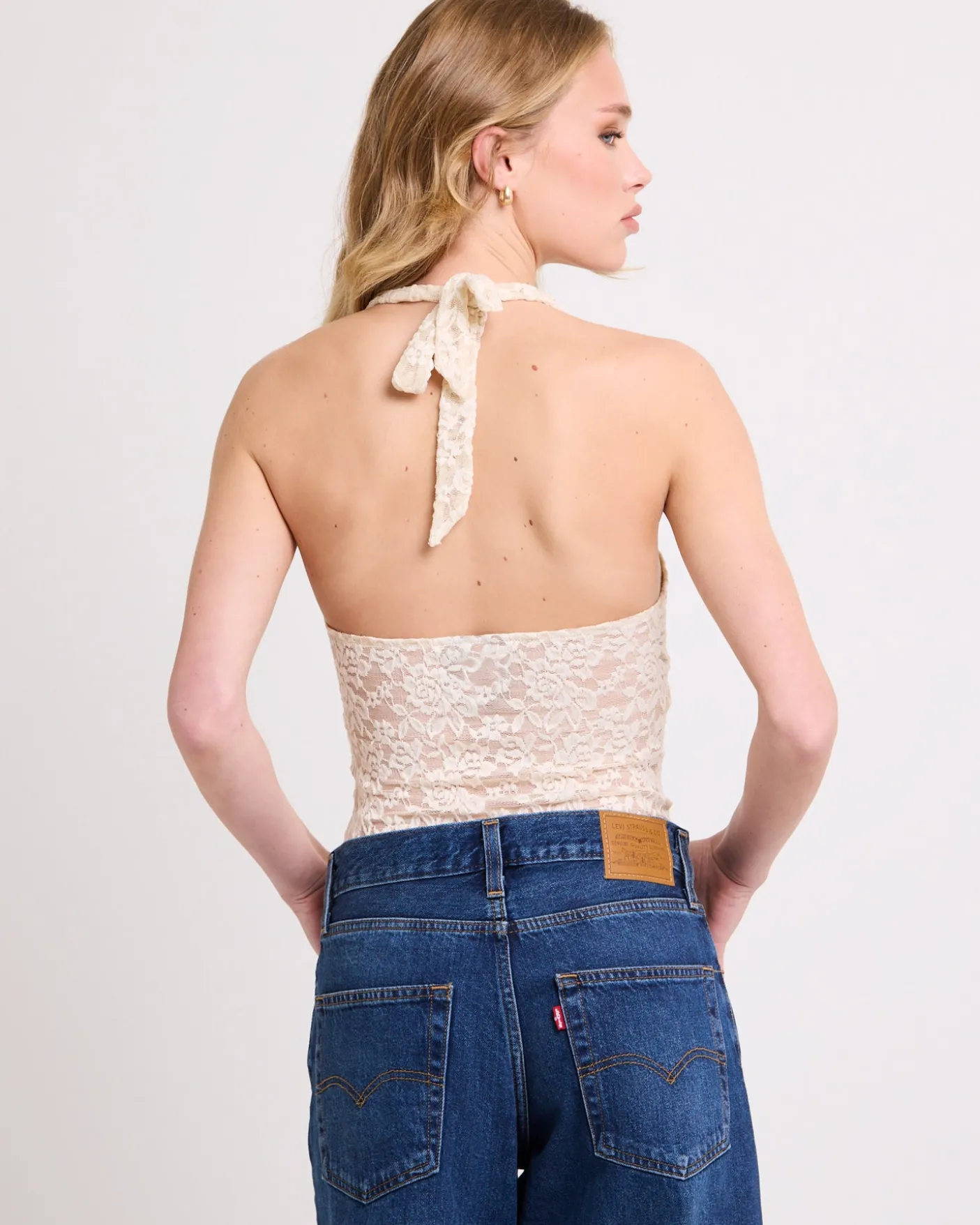 Kye Lace Halter Top