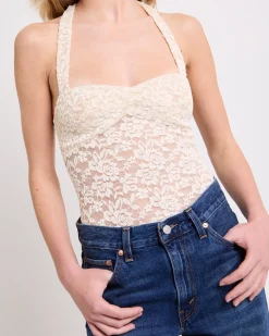 Kye Lace Halter Top