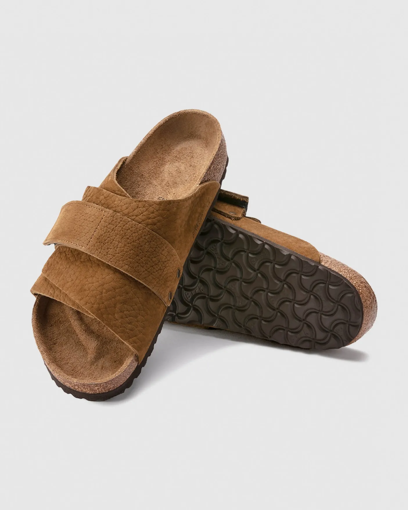 Kyoto Desert Buck Tea Nubuck Sandals