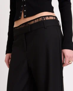 Kyra Lace Insert Pants